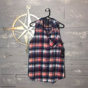 Free Press flannel sleepwear shirt
